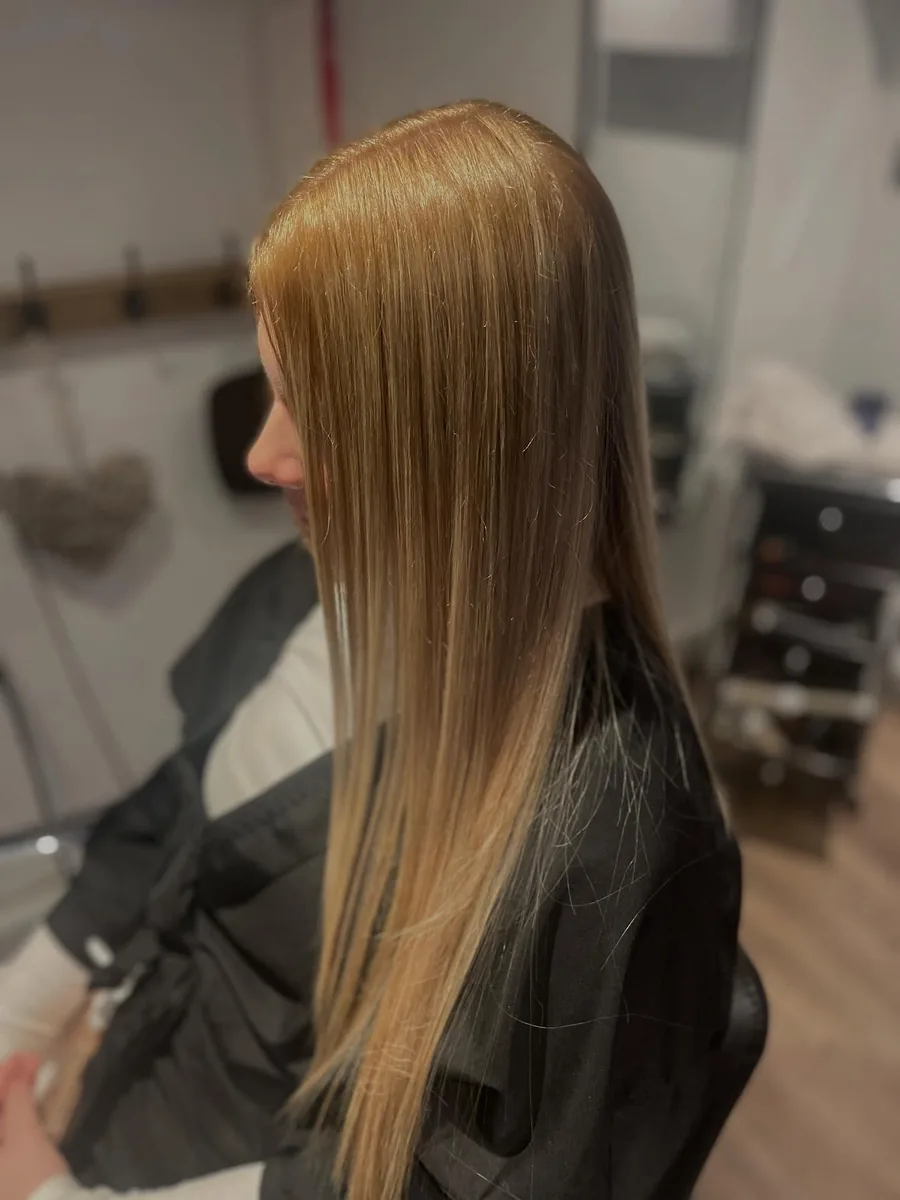 Hair finished at the AVM Hair studio in Dukinfield, October 2025