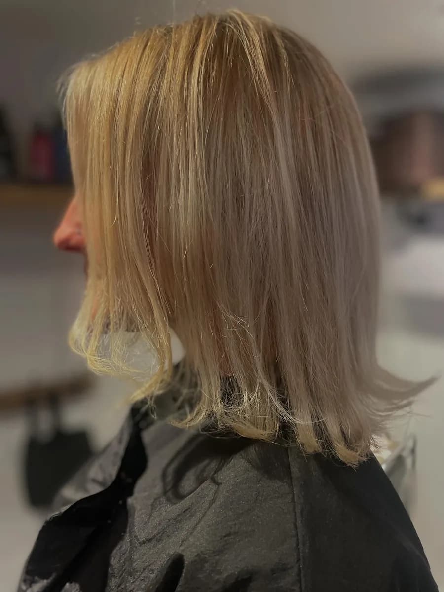 Hair finished at the AVM Hair studio in Dukinfield, August 2025