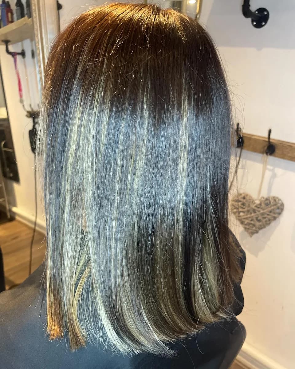 Hair finished at the AVM Hair studio in Dukinfield, May 2025