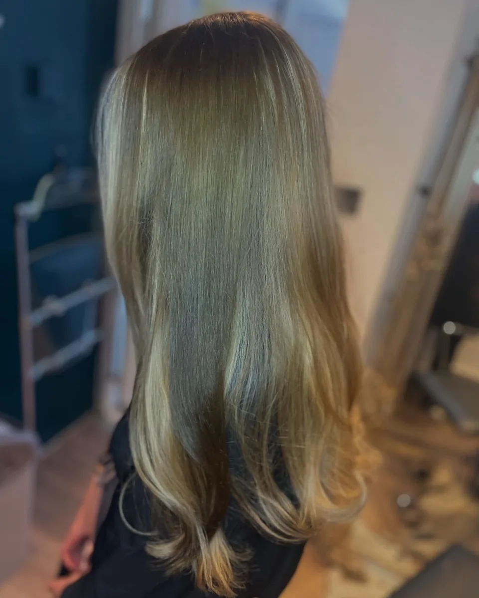 Hair finished at the AVM Hair studio in Dukinfield, April 2025