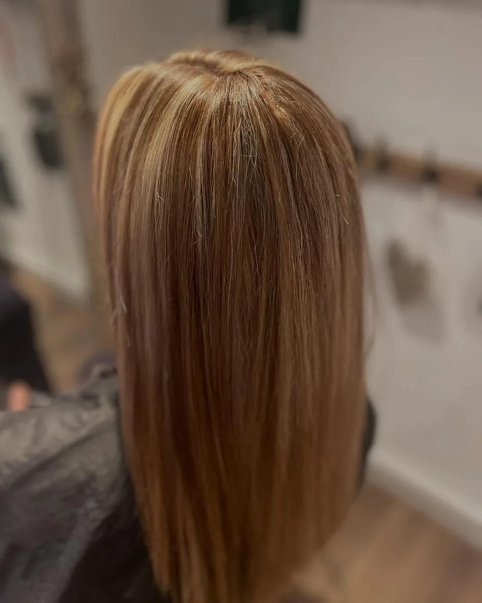 Hair finished at the AVM Hair studio in Dukinfield, February 2025