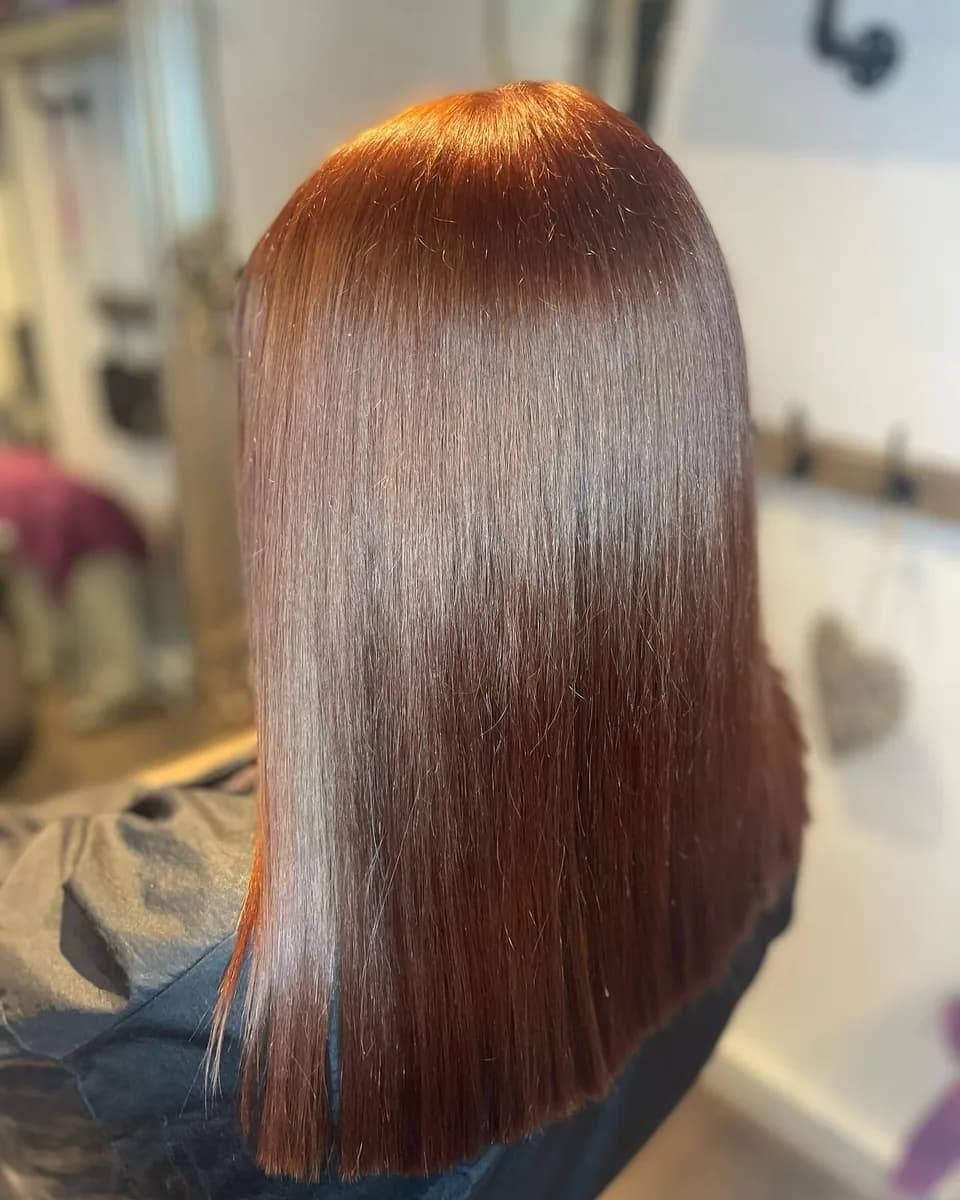 Hair finished at the AVM Hair studio in Dukinfield, December 2024