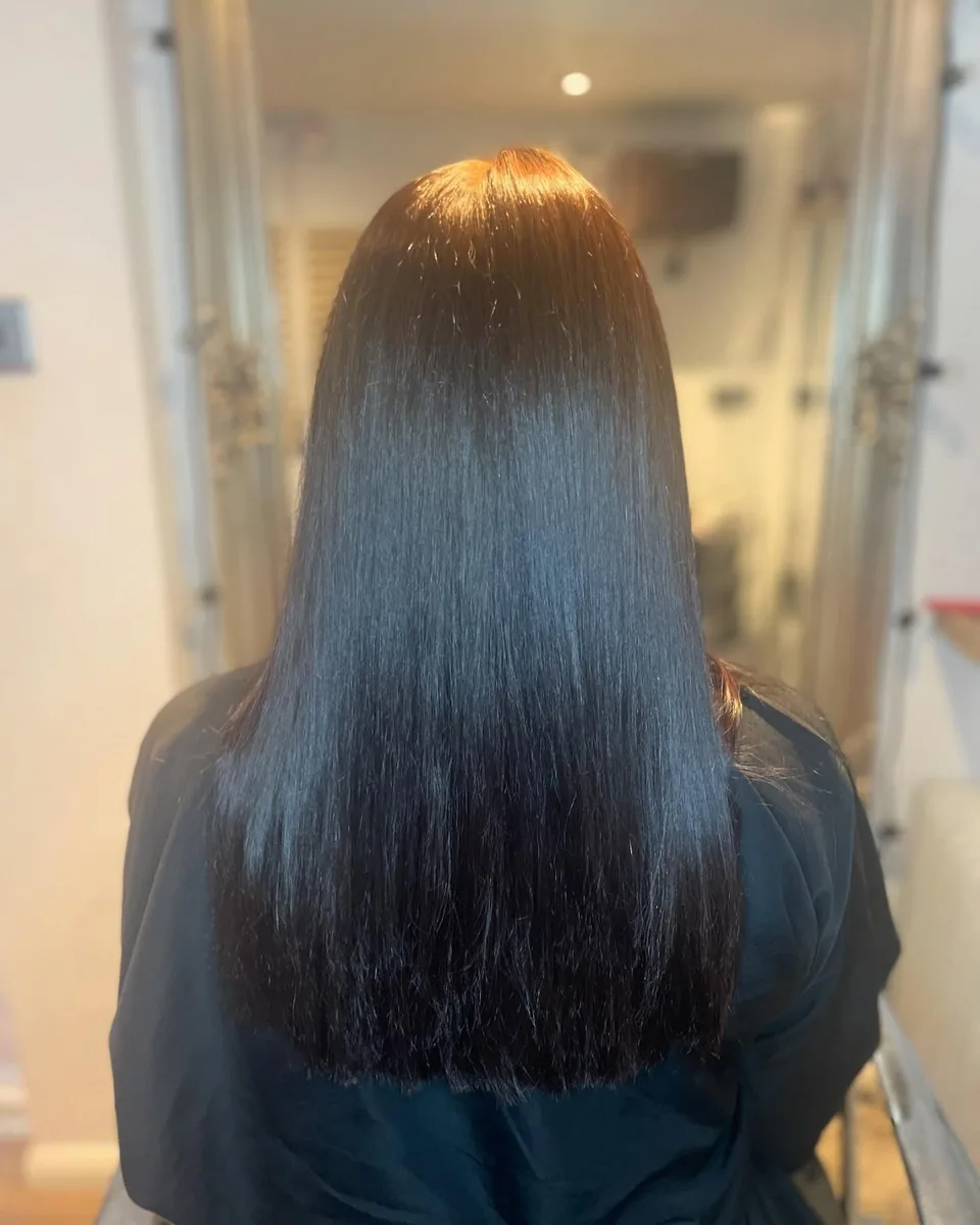 Hair finished at the AVM Hair studio in Dukinfield, November 2024