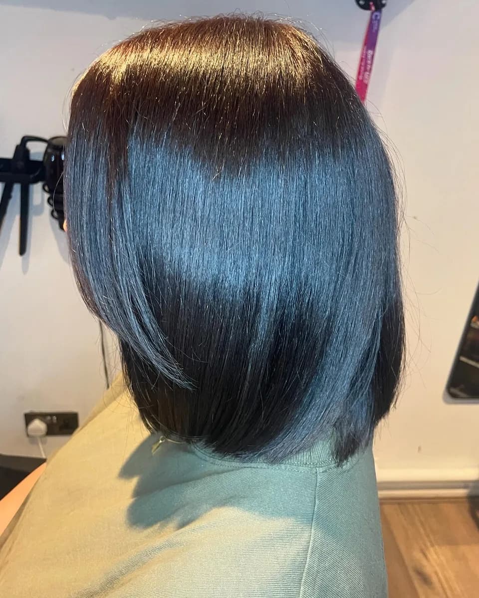 Hair finished at the AVM Hair studio in Dukinfield, October 2024