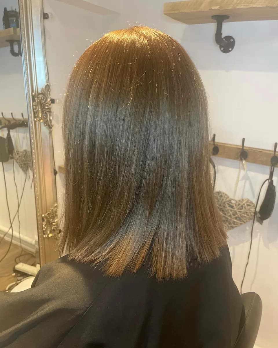 Hair finished at the AVM Hair studio in Dukinfield, October 2024