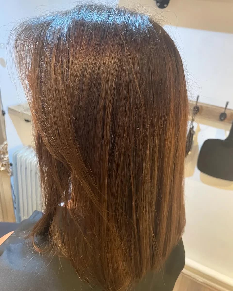 Hair finished at the AVM Hair studio in Dukinfield, October 2024