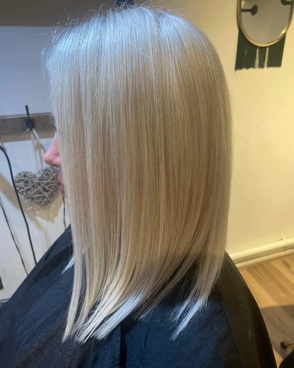 Hair finished at the AVM Hair studio in Dukinfield, October 2024