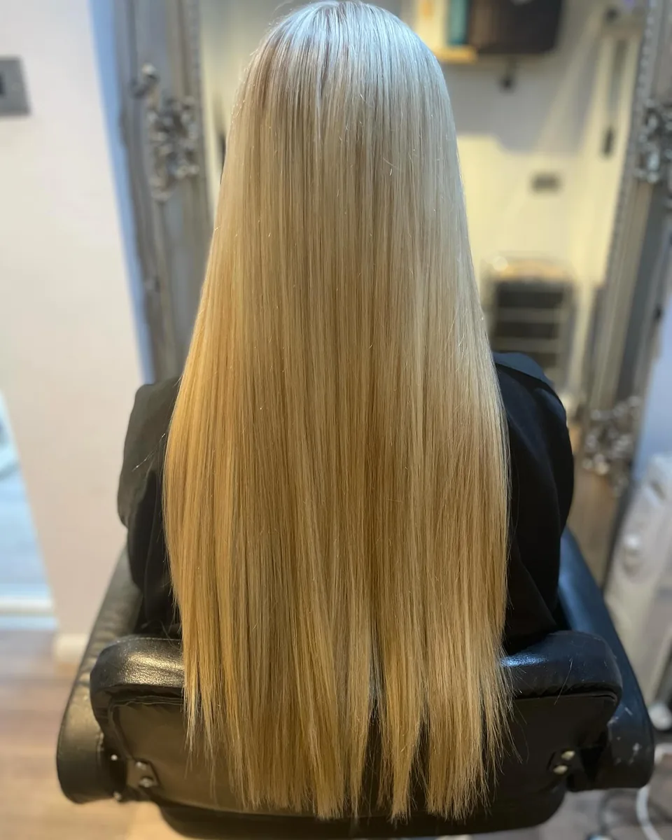 Hair finished at the AVM Hair studio in Dukinfield, April 2024