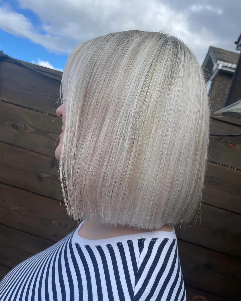 Hair finished at the AVM Hair studio in Dukinfield, March 2024
