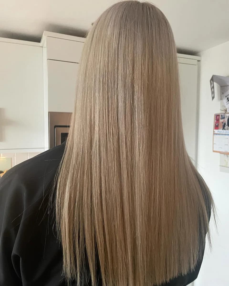Hair finished at the AVM Hair studio in Dukinfield, March 2024
