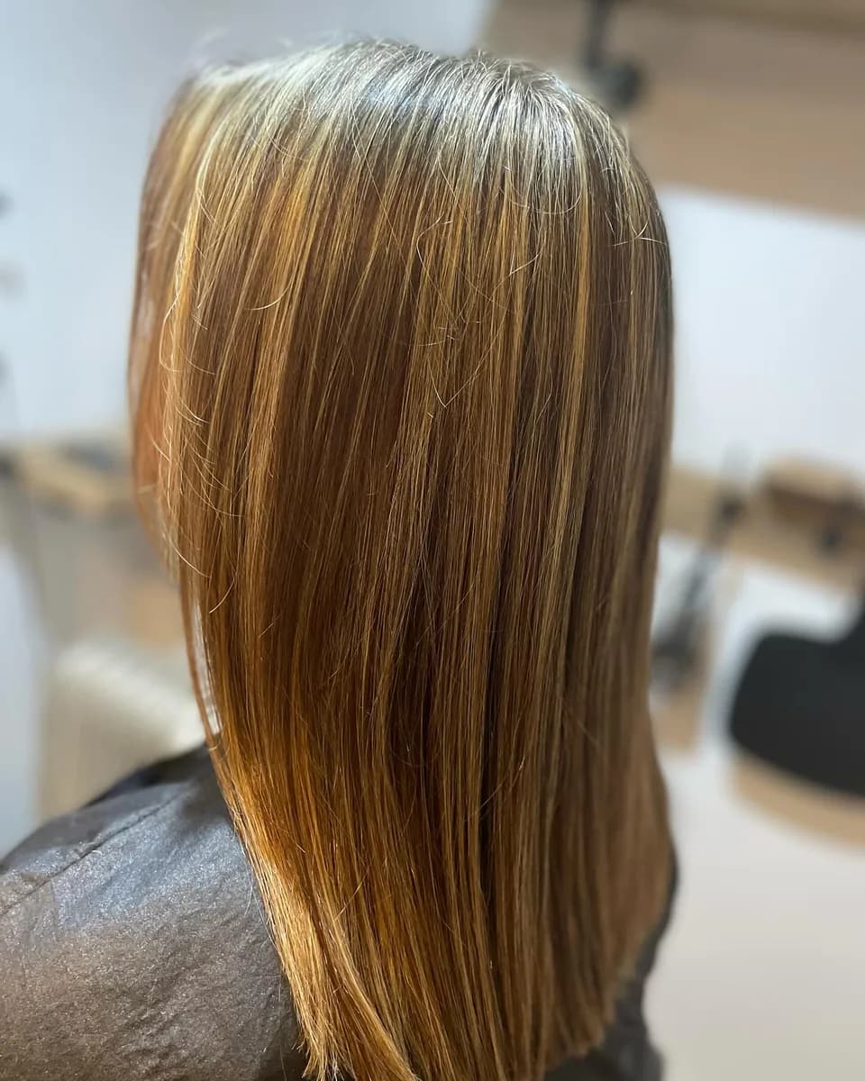 Hair finished at the AVM Hair studio in Dukinfield, March 2024